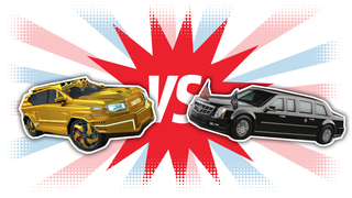 The Crazy Latvian Opulent Armored Car Maker DARTZ Challenges Trump To A Limo-Off